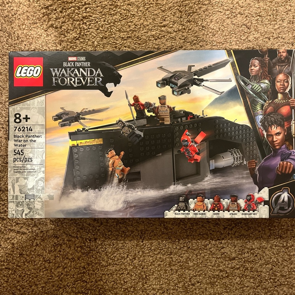 Black Panther Lego Building Set